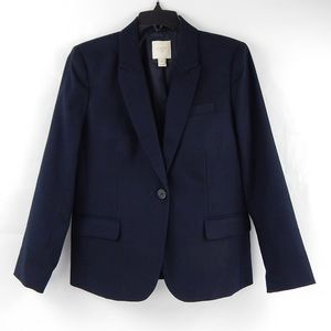 J. Crew Cotton Jacket - Navy